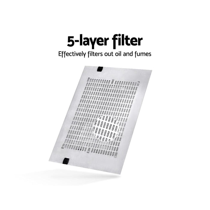 600mm Range Hood 60cm Rangehood Kitchen Canopy Led Light