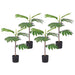 4x 60cm Artificial Natural Green Split-leaf Philodendron