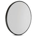 60cm Frameless Round Wall Mirror