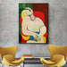 60cmx90cm the Dream by Pablo Picasso Gold Frame Canvas Wall