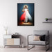 60cmx90cm Jesus Divine Mercy i Trust in you Black Frame