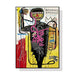 60cmx90cm Versus Medici by Michel Basquiat Black Frame