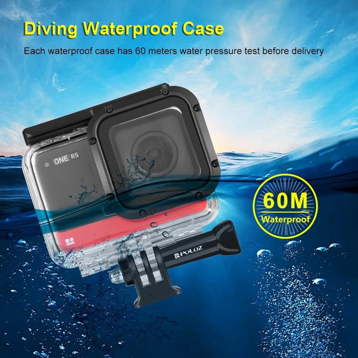 60m Underwater Depth Diving Case Waterproof Camera Housing