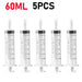 60ml/100ml Nutrient Syringe for Hydroponics