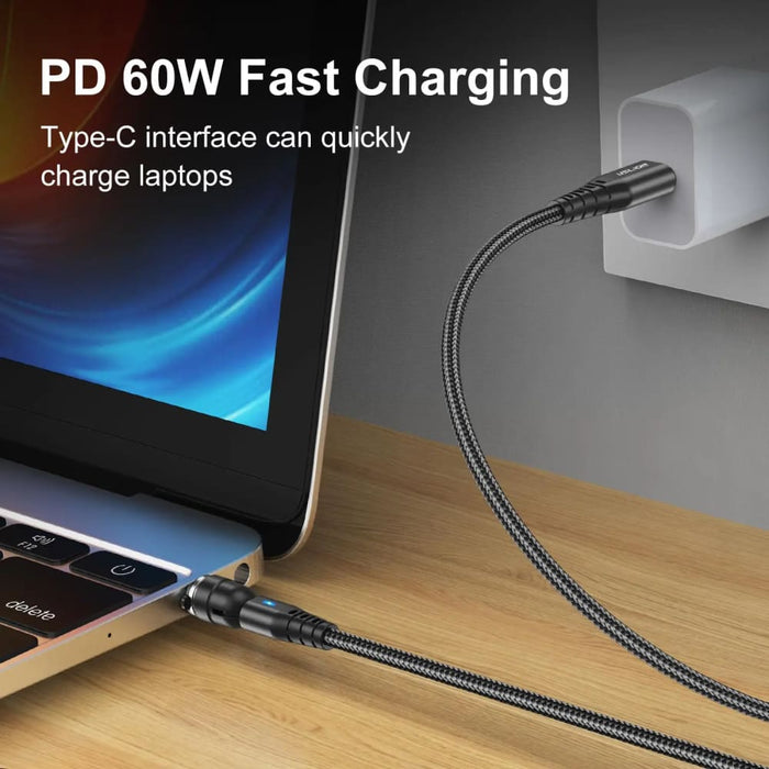 60w Magnetic Type c to Cable Pd Fast Charge for Iphone
