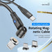60w Magnetic Usb c to Type Cable for Huawei P40 and Macbook