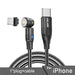 60w Magnetic Usb c to Type Cable for Huawei P40 and Macbook