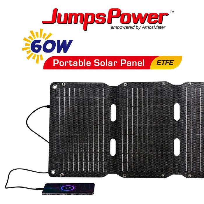 60w Solar Panel Portable Charger Jumpspower Power Generator