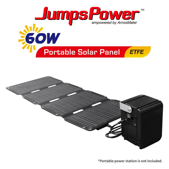 60w Solar Panel Portable Charger Jumpspower Power Generator
