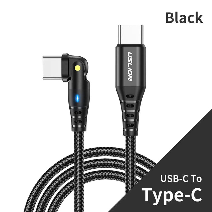 60w Usb c to Cable 3a Fast Charge for Iphone Xiaomi