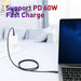 60w Usb c to Cable for Samsung Huawei Xiaomi Macbook Pd