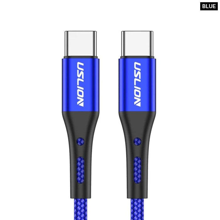 60w Usb c to Cable for Samsung Huawei Xiaomi Macbook Pd