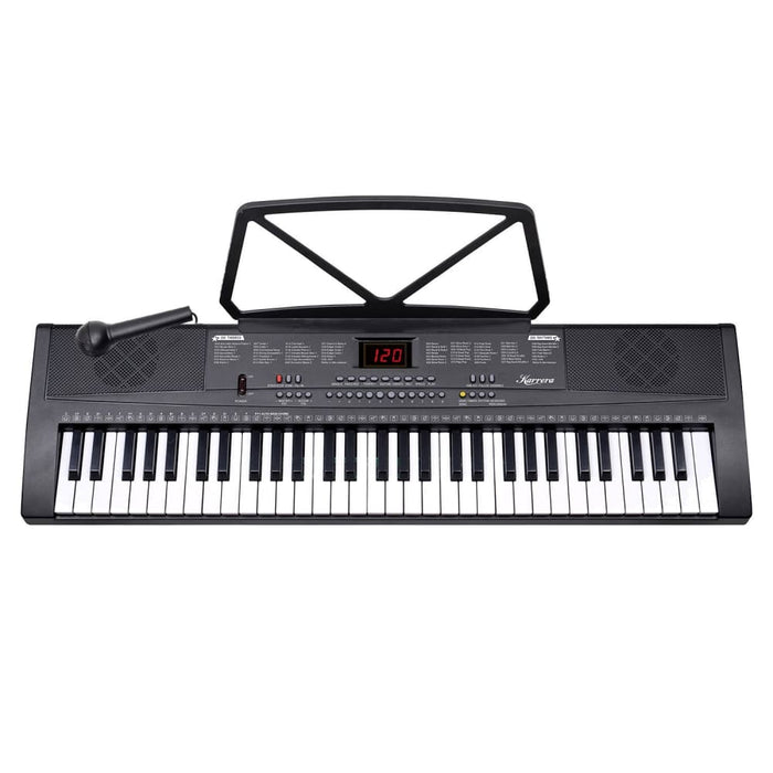 61-key Electronic Piano Keyboard 75cm - Black