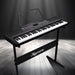 61-key Electronic Piano Keyboard 75cm - Black