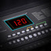 61-key Electronic Piano Keyboard 75cm - Black