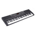 61-key Electronic Piano Keyboard 75cm with Stand - Black