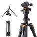 62.99 Inch Camera Tripod For Dslr Portable Aluminum Travel