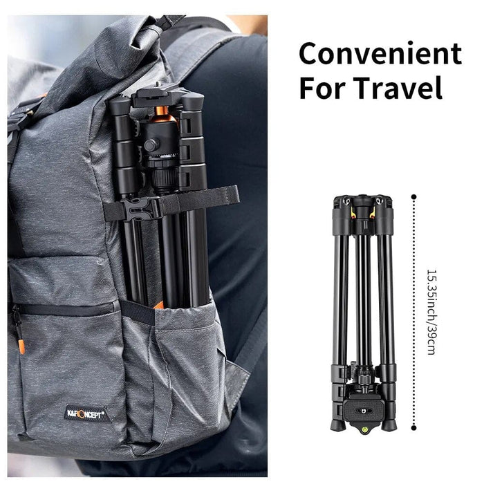 62.99 Inch Camera Tripod For Dslr Portable Aluminum Travel
