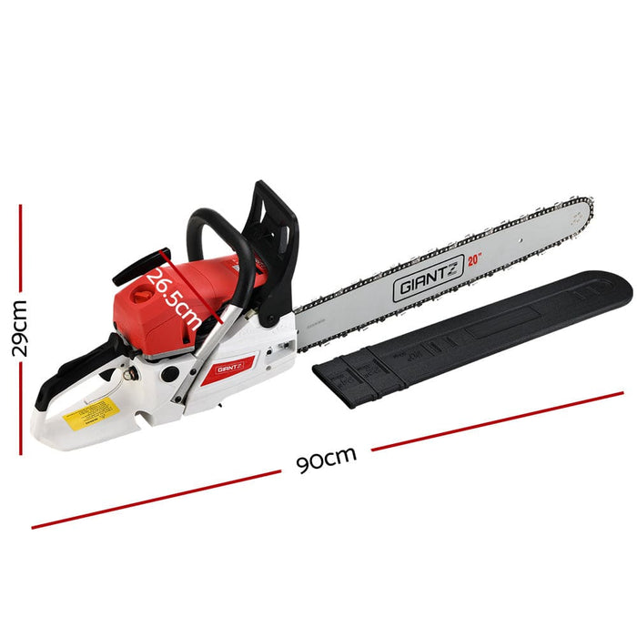 Goslash Picks 62cc Petrol Commercial Chainsaw 20’ Bar