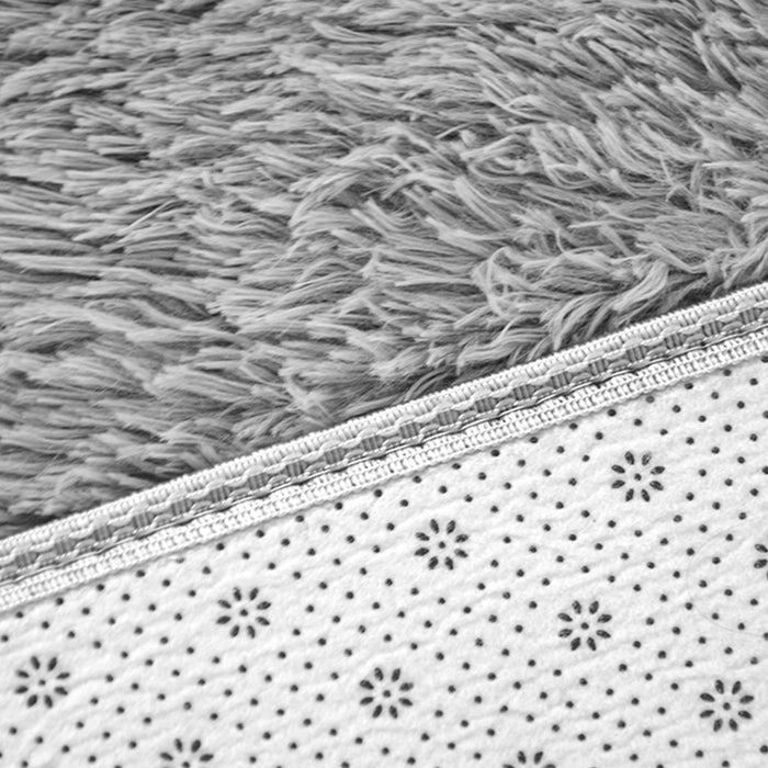 230x200cm Floor Rugs Large Shaggy Rug Area Carpet Bedroom Living Room Mat - Grey