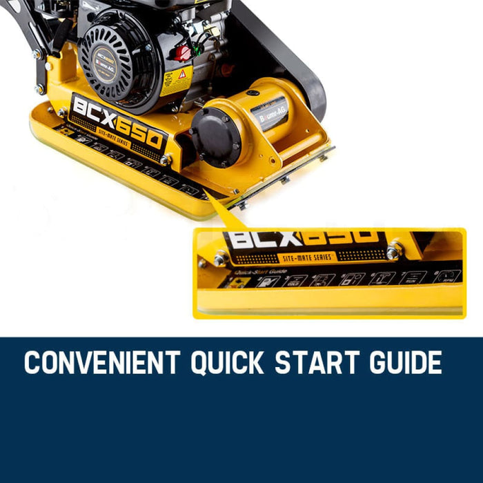 62kg 6.5hp Plate Compactor - Bcx650