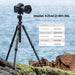 63.78 Inch Carbon Fiber Camera Tripod For Dslr Portable