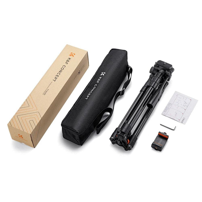 63.8 Inch Dslr Camera Tripod Portable Aluminum Travel Phone