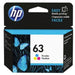Hp 63 Tri - colour Ink Cartridge