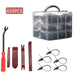 635pcs Car Mounting Clips Door Trim Universal Bumper Rivet