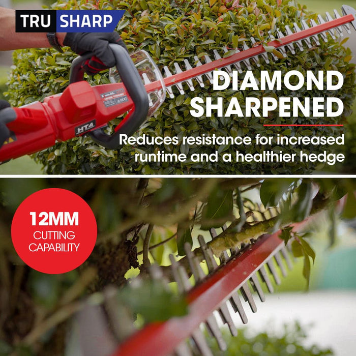 40v 63cm Cordless Electric Hedge Trimmer Kit With Battery
