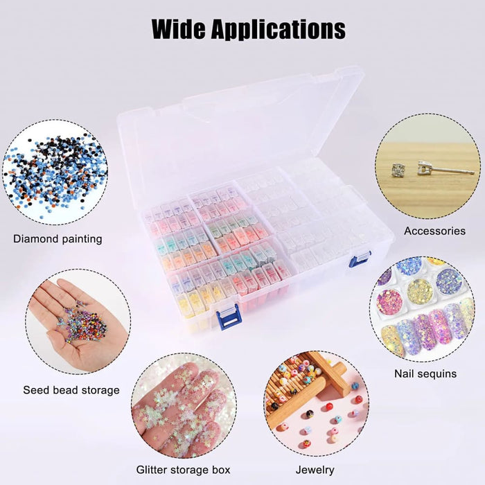 64 84 Grid Diamond Painting Storage Box