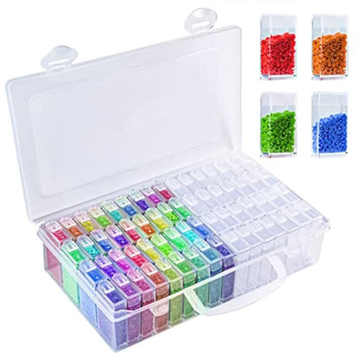 64 84 Grid Diamond Painting Storage Box