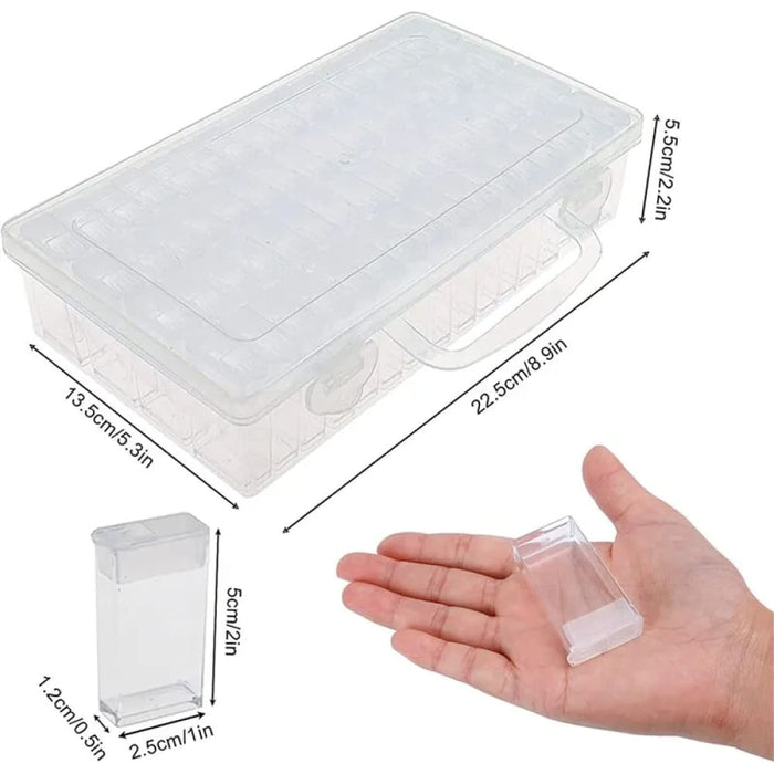 64 84 Grid Diamond Painting Storage Box