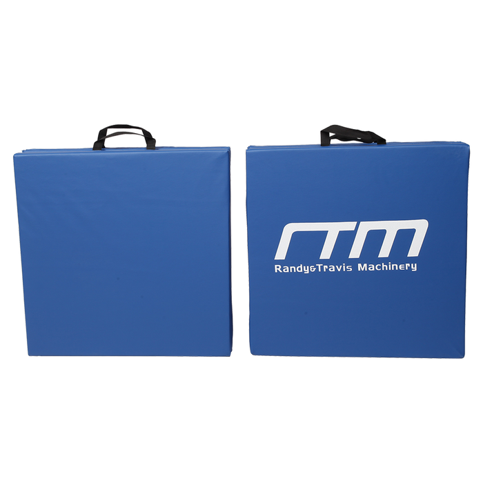 240 x 122 x 4 cm Exercise Mat -  Blue