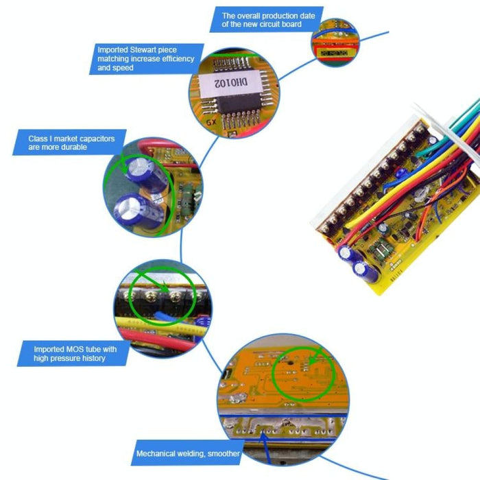 64v-60v-48v 500w Smart Electric Vehicle Controller