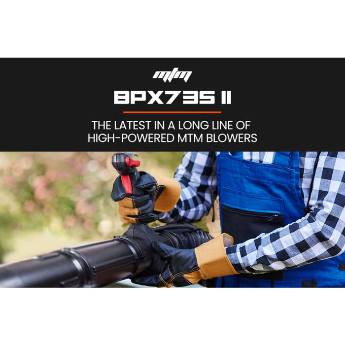 65cc Petrol Backpack Leaf Blower - Commercial 2 Stroke