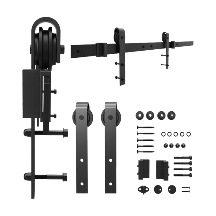 1.8m Sliding Barn Door Hardware Heavy Duty Sturdy Kit
