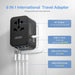 65w/100w Gan Travel Adapter With Fast Charging