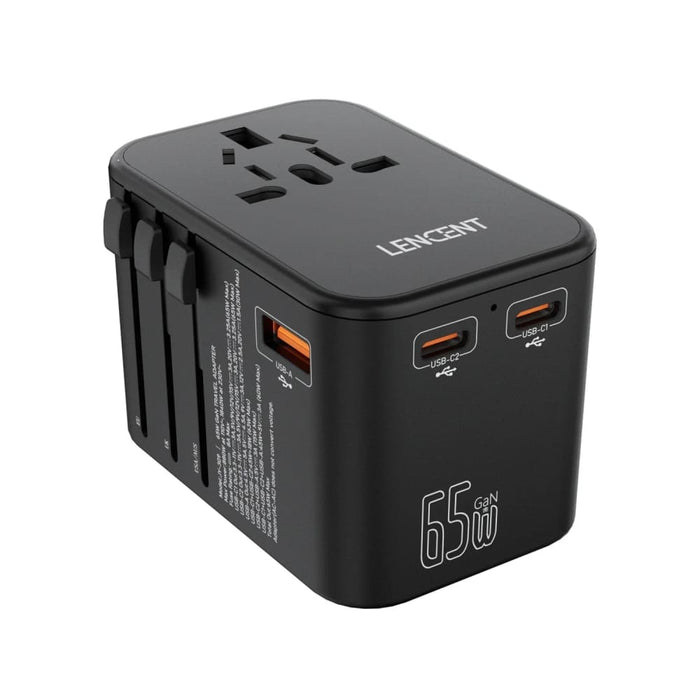 65w/100w Gan Travel Adapter With Fast Charging