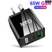 65w Au Plug Gan Charger for Au/nz Tablets Phones