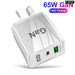 65w Au Plug Gan Charger for Au/nz Tablets Phones