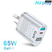 65w Au Plug Gan Charger for Au/nz Tablets Phones