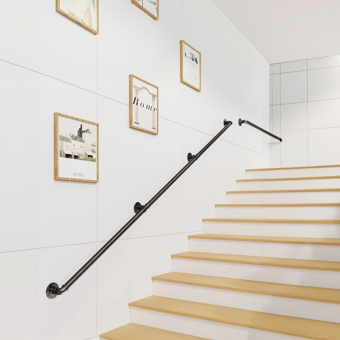 3m Handrail Stair Rail Grab Balustrade Staircase Banister + Installation Kit