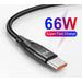 66w Fast Charge Usb c Cable for Huawei P40/p50 Pro