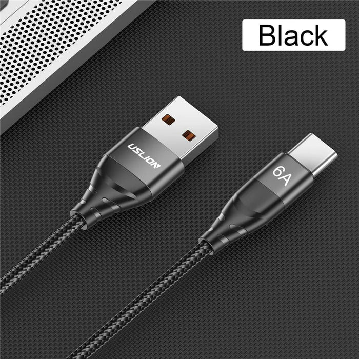 66w Fast Charge Usb c Cable for Huawei P40/p50 Pro