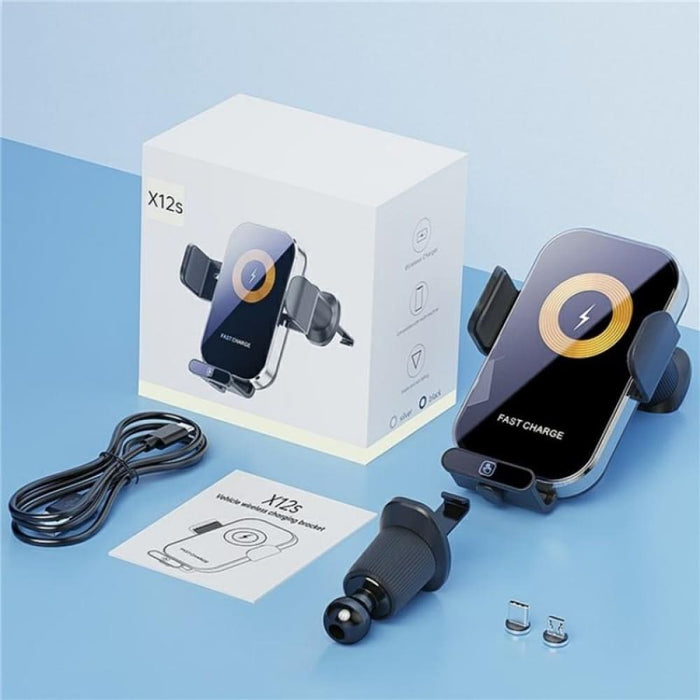 66w Wireless Car Vent Charger Intelligent Induction