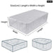 68 Size Silver Garden Patio Protective Cover Oxford Cloth