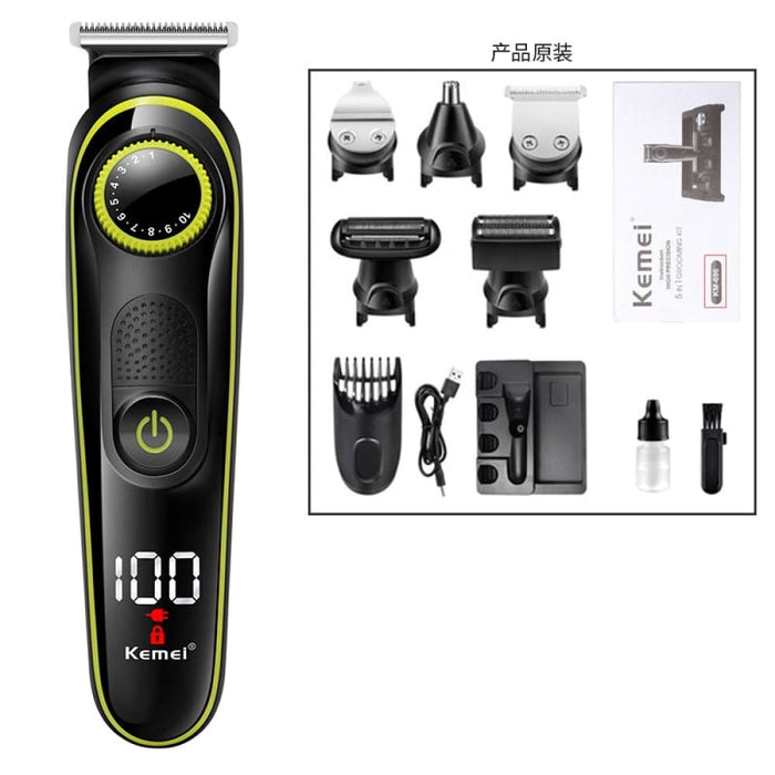 696 Electric Hair Clipper Multifunctional Trimmer Men