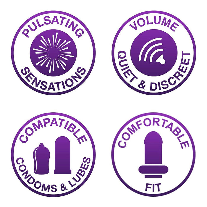 Durex Intense Vibe Ring - Intense Vibrations & Extended Playtime