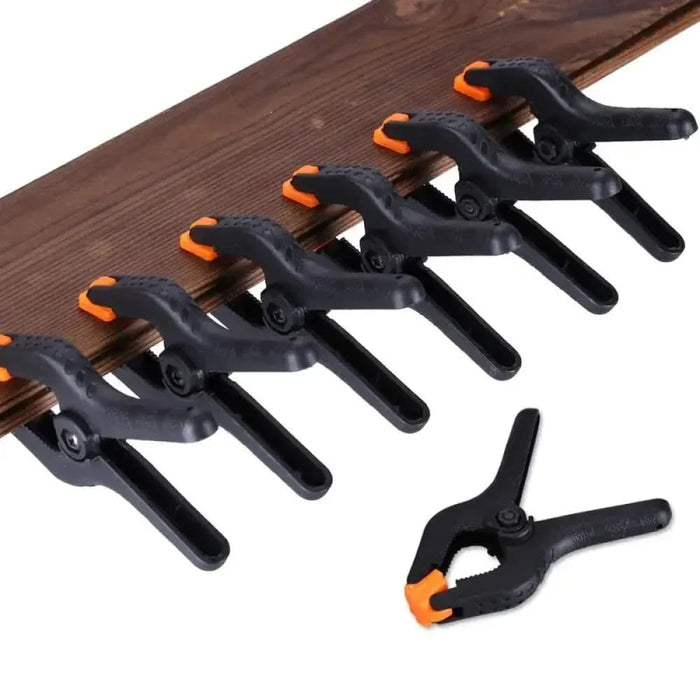 6pc 3 Spring Clamps For Studio Backgrounds